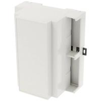 Hammond Electronics 1597DIN6MC53 DIN-rail-behuizing Gesloten 90 x 58 x 106 PPO Lichtgrijs 1 stuk(s) - thumbnail