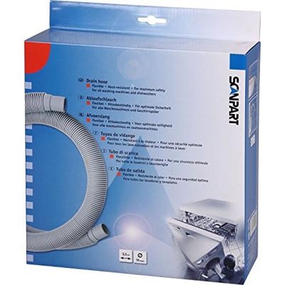 Scanpart Afvoerslang 350 cm 19 mm Grijs