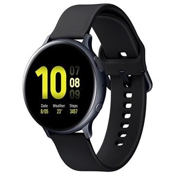 Samsung Galaxy Watch Active2, Fitnesstracker van aluminium, groot display, duurzame batterij, waterdicht, 44 mm, Bluetooth, zwart