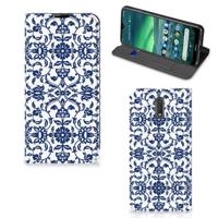 Nokia 2.3 Smart Cover Flower Blue - thumbnail