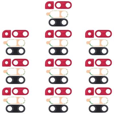 10 STKS camera lens cover voor Huawei Nova 4 (rood)