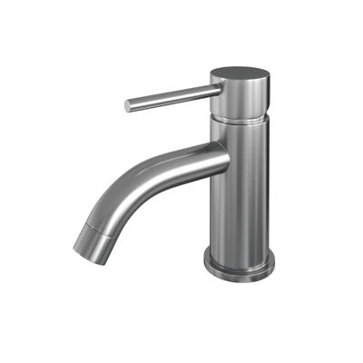 Brauer Brushed Edition Fonteinkraan opbouw - uitloop 11.5cm - PVD - geborsteld RVS 5-NG-006