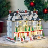 Lemax red lion inn verlicht kersthuisje Norman Rockwell 2023 - thumbnail