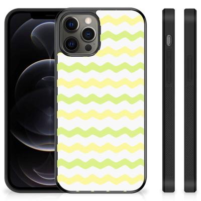 iPhone 12 Pro Max Bumper Case Waves Yellow iPhone 12 Pro Max Bumper Case Waves Yellow