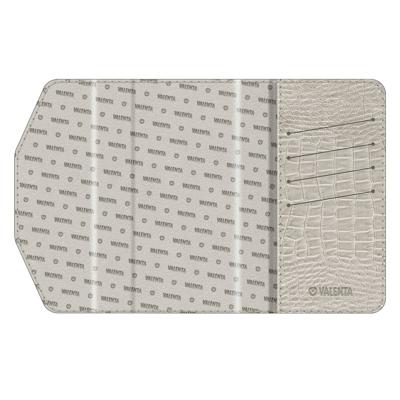 Valenta Clutch Croco Case Snap Universal Large Black