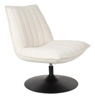 ZILT Fauteuil 'Kemper' Bouclé, kleur Off White - thumbnail