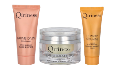 Qiriness Boite A Caresse Source D'eau Set 100 ml Giftset