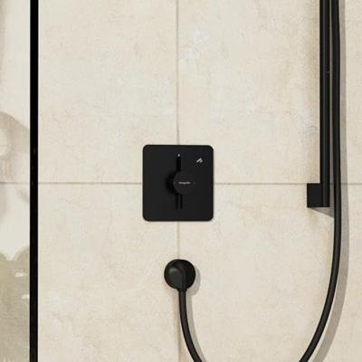 Hansgrohe DuoTurn Q kraan inbouw voor 1 functie, mat zwart