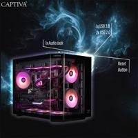 CAPTIVA PC Highend Gaming R90-031 | AMD Ryzen 7 5700X | 32GB DDR4 RAM | NVIDIA GeForce RTX 5070 12GB | 1 TB SSD | Windows 11 Home - thumbnail