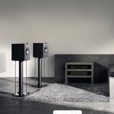 KEF Q350 Schwarz Lautsprecher Paar, HiFi | Heimkino | Regallautsprecher | Boxen | Stereo | High End | 2-Wege