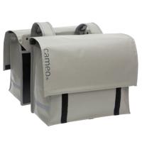 New Cameo dubbele fietstas - zwart - unisex - waterdicht - 46l - thumbnail