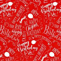 Cadeaupapier 50cm dessin 3022 happy Birthday - thumbnail