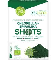 Chlorella spirulina shots 2.2 gram bio 20 Stuks - thumbnail