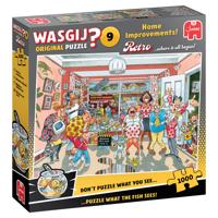 Wasgij Puzzel Retro Klein Verbouwinkje 1000 Stukjes - thumbnail