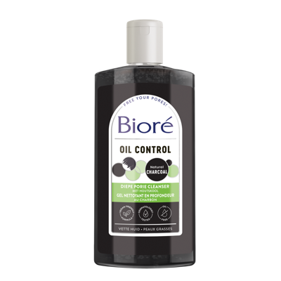 Biore Oil Control Natural Charcoal Cleanser