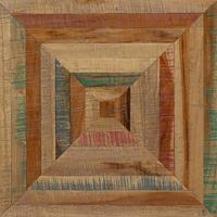 Bijzettafel massief hergebruikt teakhout - thumbnail