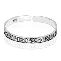 LGT JWLS Vintage Open Manchetarmband - Flower - thumbnail