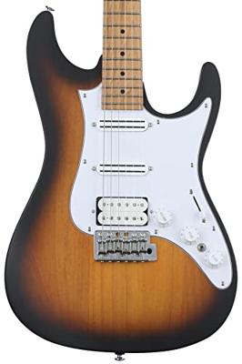 Ibanez Premium ATZ10P Sunburst Matte Andy Timmons signature elektrische gitaar met gigbag