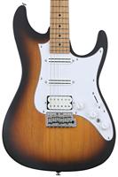 Ibanez Premium ATZ10P Sunburst Matte Andy Timmons signature elektrische gitaar met gigbag - thumbnail