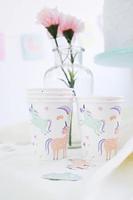 Eenhoorn Regenboog Bekers Set (6st) - thumbnail