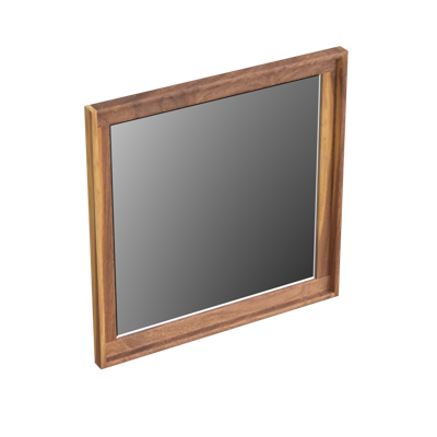 Spiegel Forzalaqua Reno Vierkant 50x2x50 Cm Noten Pure Walnut Spiegel Forzalaqua Reno Vierkant 50x2x50 Cm Noten Pure Walnut