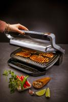 Tefal Optigrill XL Contactgrill Elektrisch Automatische temperatuuraanpassing RVS (geborsteld), Zwart - thumbnail