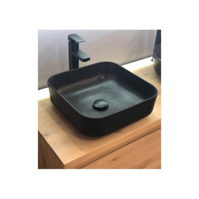 Waskom Casajoy 38x38x13 cm Keramiek Nero Square Zwart Casajoy Waskom Casajoy 38x38x13 cm Keramiek Nero Square Zwart Casajoy