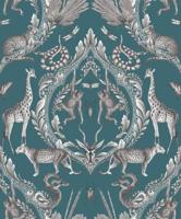 Galerie Bazaar Behang met dierenprint - G78313 - thumbnail