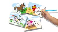 SES Creative Ses my first kleuren met water - boerderij dieren - thumbnail