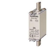 Siemens 3NA3801 Zekeringsinzetstuk Afmeting zekering : 000 6 A 500 V/AC, 250 V/DC 3 stuk(s) - thumbnail