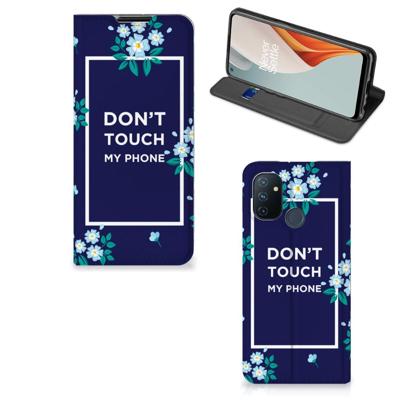 OnePlus Nord N100 Design Case Flowers Blue DTMP OnePlus Nord N100 Design Case Flowers Blue DTMP