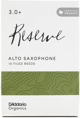 D&apos;Addario Woodwinds ODJR10305 Organic Reserve altsaxofoonrieten, 3.0 +, 10-pack