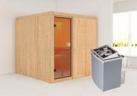 Karibu | Oulu Sauna | Kachel 9 kW Geïntegreerde Bediening - thumbnail