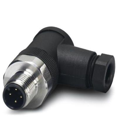 Phoenix Contact 1553200 Sensor/actuator connector, niet geassembleerd M12 Aantal polen (sensoren): 4 Stekker, haaks 1 stuk(s) Piece