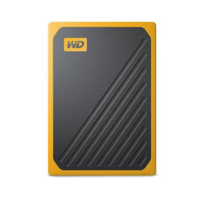 Western Digital My Passport Go 500 GB Zwart, Geel Western Digital My Passport Go 500 GB Zwart, Geel