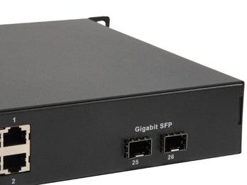 LevelOne FGP-2602 Unmanaged Fast Ethernet (10/100) Power over Ethernet (PoE) Zwart - [FGP-2602W380]