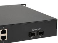 LevelOne FGP-2602 Unmanaged Fast Ethernet (10/100) Power over Ethernet (PoE) Zwart - [FGP-2602W380] - thumbnail