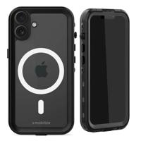 Mobilize MagSafe Compatible Waterproof Case Apple iPhone 16 Plus Clear/Black - thumbnail