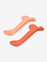 Set van 2 Lalee DONE BY DEER siliconen lepels sinaasappel - thumbnail