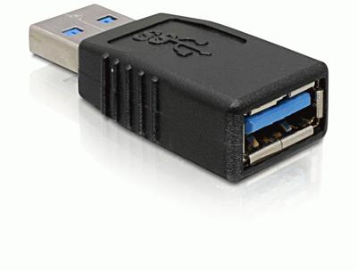 Delock USB 2.0 Adapter [1x USB-A 2.0 stekker - 1x USB 2.0 bus A] 65174