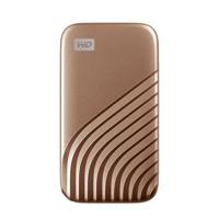 WD My Passport 500 GB Externe SSD harde schijf (2,5 inch) USB-C Goud WDBAGF5000AGD-WESN - thumbnail