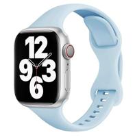 Sportbandje Slim Fit - Lichtblauw - Geschikt voor Apple Watch 38mm / 40mm / 41mm / 42mm - thumbnail