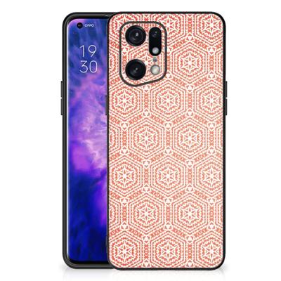 OPPO Find X5 Pro Back Case Pattern Orange