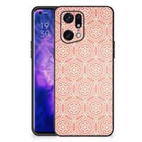 OPPO Find X5 Pro Back Case Pattern Orange - thumbnail