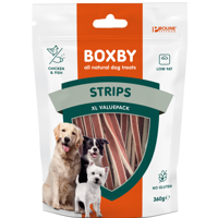 Proline Boxby hondensnack strips valuebag 360g Gebr. de Boon - Gebr de boon - thumbnail