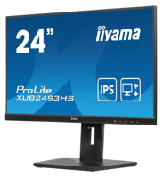 Iiyama ProLite XUB2493HS-B6 LED-monitor Energielabel E (A - G) 60.5 cm (23.8 inch) 1920 x 1080 Pixel 16:9 0.5 ms HDMI, DisplayPort, Hoofdtelefoon (3.5 mm - thumbnail