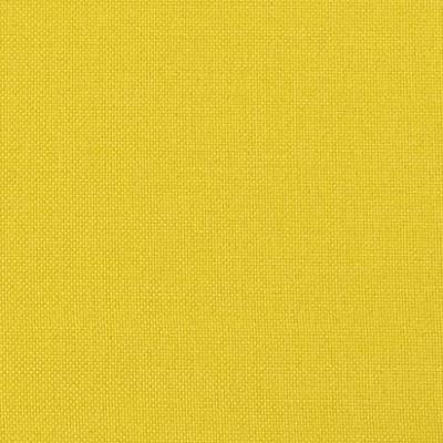 Driezitsbank 180 cm stof lichtgeel Driezitsbank 180 cm stof lichtgeel