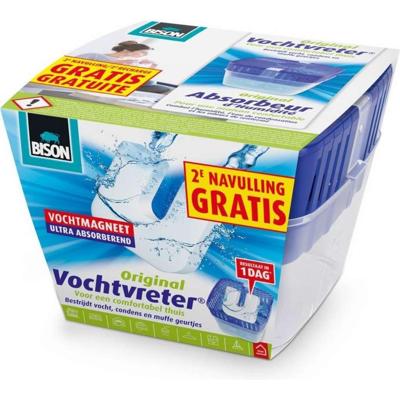Bison Vochtvreter 450 Gram Met Navulling Bison Vochtvreter 450 Gram Met Navulling