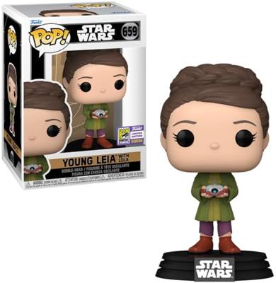 Star Wars Obi-Wan Kenobi Funko Pop Vinyl: Young Leia with Lola (Convention Limited Edition)
