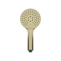 Handdouche Wiesbaden 3 Standen Kunststof Geborsteld Messing - thumbnail